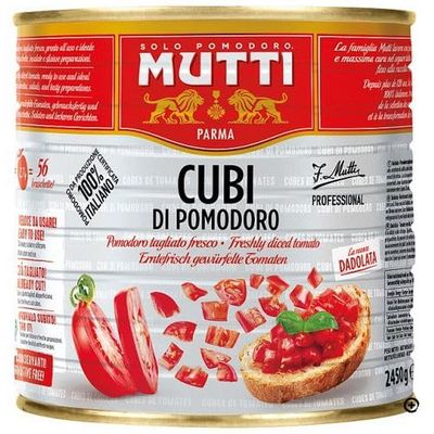 Mutti Freshly Diced Tomato 2450g