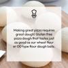 Frozen Gluten Free Pizza Dough Balls 24 x 250g | from Chefs For Foodies | Gluten Free Dough Balls to Create Delicious Pizza Bases at Home | Easy Prep view 3