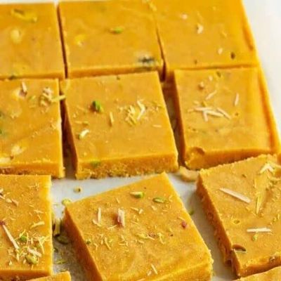 Besan Burfi 250g Indian Traditional Sweet Best Gift For All Occasions Raksha Bandhan, Marriage, Diwali, Holi, Ganesh Chaturthi Festival Treat For Family & Friends