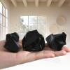 1.1lb Bulk Raw Obsidian Stone Rough Crystal-Natural Raw Stones Crystal for Tumbling, Cabbing, Fountain Rocks, Decoration,Polishing, Wire Wrapping, Wicca & Reiki Crystal Healing view 4