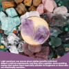 1.1lb Bulk Raw Amethyst Stone Rough Crystal-Natural Raw Stones Crystal for Tumbling, Cabbing, Fountain Rocks, Decoration,Polishing, Wire Wrapping, Wicca & Reiki Crystal Healing view 3