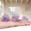 1.1lb Bulk Raw Amethyst Stone Rough Crystal-Natural Raw Stones Crystal for Tumbling, Cabbing, Fountain Rocks, Decoration,Polishing, Wire Wrapping, Wicca & Reiki Crystal Healing view 4