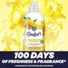 Comfort Sunshiny Days Fabric Conditioner with Stay Fresh technology for 100 days of freshness + fragrance* 33 washes (990 ml) view 2