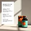 Fitness Health Vitamin A 10000IU 120 Tablets - Healthy Skin, Vision Support Supplement - Quality Nutrition Healthy Mood - Suitable for Vegan and Vegetarians - Recyclable Packaging view 2