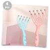 Beatifufu 4pcs Head Massager Claw Manual Scalp Massage Tool Steel Balls Handheld Massager for Relaxation view 4
