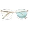Lanomi Vintage Progressive Multifocal Reading Glasses Women Men Round Blue Light Blocking Eyeglasses Magnifying UV400 Outdoor Computer Reader Clear(Multifocal) 3.0 view 1