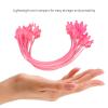 Dental Bib Clip, Eco-Friendly Dental Napkin Clip for Aldult (Pink) view 2