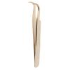 False Lash Extension Tweezer, Stainless Steel Lash Extension Tweezer for Beauty Salon (Curved Tweezers) view 4