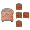 Camper Van 5 piece Chocolate Gift (White Chocolate) view 1