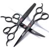 6.5/7/7.5 Zoll Schere Set Salon Professional Friseur Haar Schneiden und Ausdnnen Friseur Spezialschere 440C Edelstahl (7 inches, 3 Pieces-B) view 1