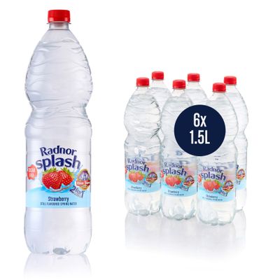 Radnor Splash Strawberry SUGAR FREE Flavoured Water
