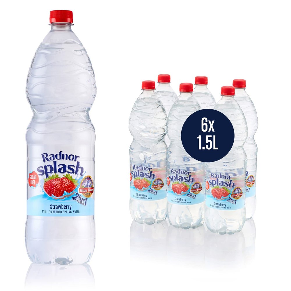 Radnor Splash Strawberry SUGAR FREE Flavoured Water