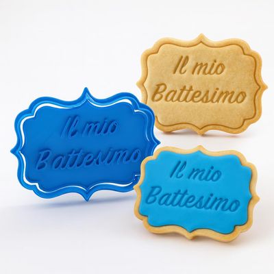 3D Baptism Pastry Cutter
