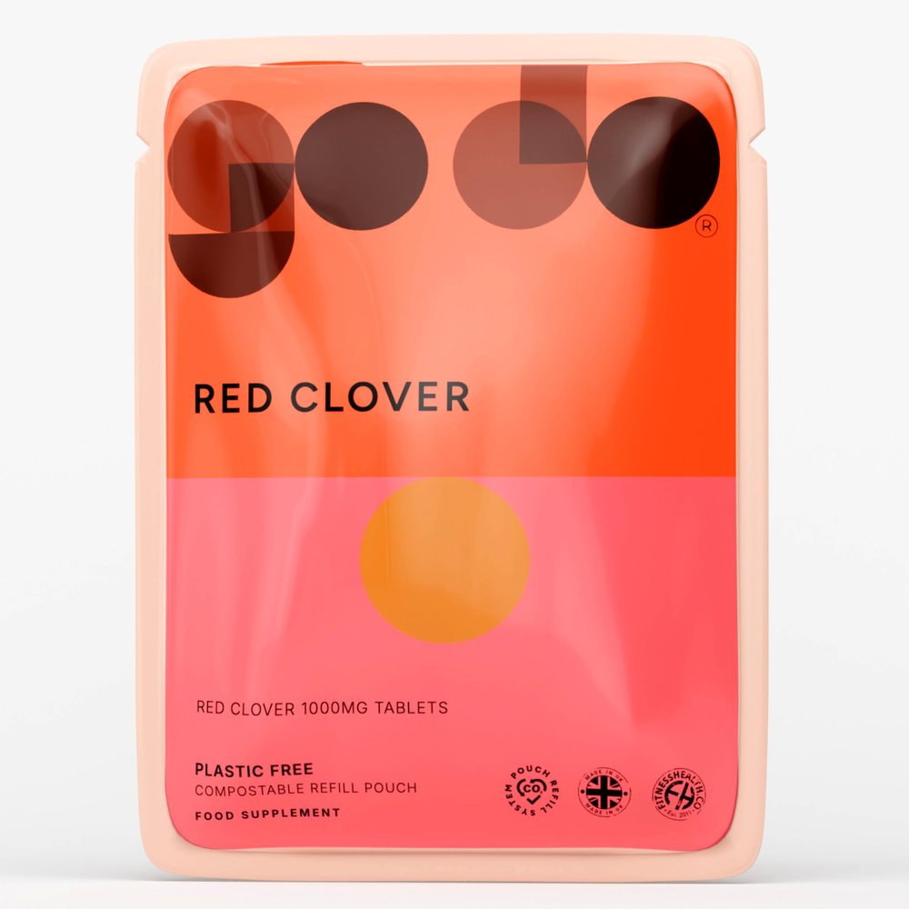 Fitness Health Red Clover Extract 1000MG 120 Tablet - Menopause and Hormonal Health Support - High Strength Isoflavone - Cardiovascular Health - Promote Skin and Hair Health