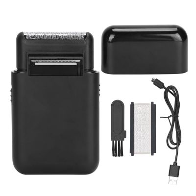 ANKROYU Portable Foil Shaver for Shaving Hair and Beard, Shaven Head Razor, USB Mini Hair and Beard Electric Trimmer, Washable Shaving Head Shaver