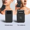 ANKROYU Portable Foil Shaver for Shaving Hair and Beard, Shaven Head Razor, USB Mini Hair and Beard Electric Trimmer, Washable Shaving Head Shaver view 3