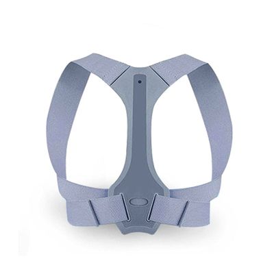 ADITAM Adjustable Back Support Posture Orthotics Correction Belt Anti-Humpback Breathable, Durable (Color : Gray, Size : Large) Double the comfort