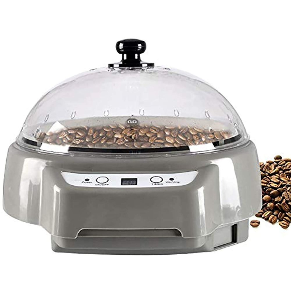 FLBT HomeCoffeeRoasterMachineElectricCoffeeBeanRoasterHouseholdBakingMachineTimingTemperatureAdjustableSuitableforBakingCoffee,RawBeans,Tea,GrainsandSesame,Gray needed