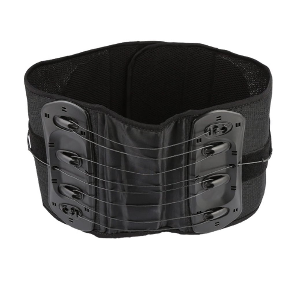 Samnuerly Waist Lumbar Vertebra Disc Brace with Plate Adjustable Tension Medical Waist Belt Support Pain Relief Increase Blood Circulation Relieve Disc Herniation Back Pain Muscle Soreness