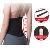 Samnuerly Lumbar Support Belt Waist Strap Stabilizing Brace Comfortable Lightweight Design for Lower Back Pain Relief Improved Posture Herniated Disc Women Men,S view 3