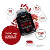 Antarctic Krill Oil Super Strength 2000mg - 150 Softgels Capsules - with Astaxanthin & Phospholipids - Omega 3 Fish Oil Alternative - Source of EPA & DHA - Made in The UK - Nu U Nutrition view 3