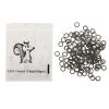 500pcs 1/8 Inch Elastic Band Professional Portable Dental Braces Tooth Gap Rubber Bands(Black) view 1
