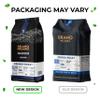 Grano Milano French Roast Robusta & Arabica Coffee Beans 1kg  Extra Strong Dark Roast Espresso, Intensity 5/5, Southeast Asia & Central Africa Origins, Roasted in Italy (Packaging May Vary) view 3