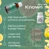 Known Advanced Memory & Cognition Liquid GBL-Memory1, Brahmi, Manganese & B Vitamins Natural Lemon & Ginger Flavour Vegan, 210ml, 14 Servings view 4