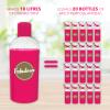Fabulosa 4 in 1 Concentrated Antibacterial Disinfectant All Purpose Cleaner, 220ml, 12 Pack, Winter Angel view 4