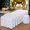 EdirFtra A single bed skirt of 190x80cm, massage bed sheet of physical beauty parlor, massage bed, SPA bed, full skirt (excluding pillow and stool cover),B view 1