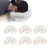 50pcs Beauty Salon Headrest Covers, U Shaped Disposable Elastic Face Rest Pillow Covers, Breathable U Shaped Massage Headrest Cover, for Massage Tables view 1