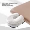 50pcs Beauty Salon Headrest Covers, U Shaped Disposable Elastic Face Rest Pillow Covers, Breathable U Shaped Massage Headrest Cover, for Massage Tables view 2