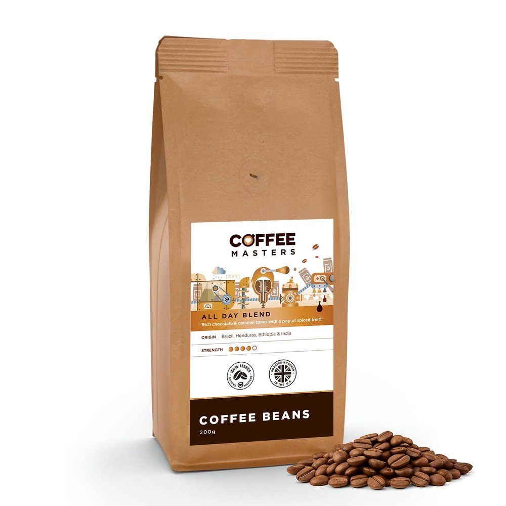 Coffee Masters All Day Blend Coffee Beans 200g