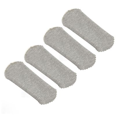 4pcs Cloth Panty Liners,Breathable Leakage Proof Washable Reusable Sanitary Pads for Women (M)