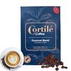 Cortile Intenso Italian Dark Freshly Roasted Coffee Beans 250g Small Batch Roasted in Wales, UK view 1