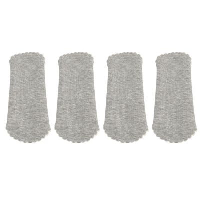 4pcs Cloth Panty Liners,Breathable Leakage Proof Washable Reusable Sanitary Pads for Women (S)