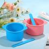 2pcs Wax Pot Liner, Silicone Wax Warmer Liner with 2pcs Blue Silicone Wax Spatula Wax Warmer Liners Reusable Compatible with 16oz Electric Waxing Kit (Pink, Blue) view 4