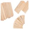 150 Pieces Eyebrow Wax Sticks, Wooden Sticks, Wax Spatula Applicator, Craft Wooden Sticks for Hair Removal Eyebrow Lips, Nose Wax Applicator Sticks view 1