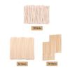 150 Pieces Eyebrow Wax Sticks, Wooden Sticks, Wax Spatula Applicator, Craft Wooden Sticks for Hair Removal Eyebrow Lips, Nose Wax Applicator Sticks view 3