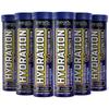 Hydration Tablets with Electrolytes by Science Fitness| Rehydration Effervescent with Electrolytes & Added Vitamins - 20 Tablets (6 Tubes) view 1