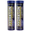 Hydration Tablets with Electrolytes by Science Fitness - Rehydration Effervescent with Electrolytes & Added Vitamins -20 Tablets (2 Tubes) view 1