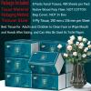 8 Packs Disposable Facial Tissue, Toilet Paper, Native Wood Pulp Fiber Material, Soft Facial Napkin, White Facial Paper Tissue, 4-Ply, 400 Sheets per Pack view 3