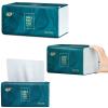 8 Packs Disposable Facial Tissue, Toilet Paper, Native Wood Pulp Fiber Material, Soft Facial Napkin, White Facial Paper Tissue, 4-Ply, 400 Sheets per Pack view 4