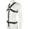 YEMYIQZ PU Leather Harness For Men Adjustable Buckle Body Chest Garter Belt Cosplay Nightclub Sexy Punk Chest Belt Clubwear, Jumpsuit view 3