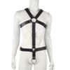 YEMYIQZ PU Leather Harness For Men Adjustable Buckle Body Chest Garter Belt Cosplay Nightclub Sexy Punk Chest Belt Clubwear, Jumpsuit view 4