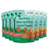 Beech-Nut Toddler Snacks, Mini Waffles with Hidden Veggies, Butternut Berry, Non-GMO, 3.2 oz Bag (7 Pack) view 1
