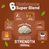 Advanced Mushroom Complex 2000mg | A Super Blend of 6 Mushrooms with Lion's Mane, Chaga, Cordyceps, Shiitake, Reishi and Maitake with Black Pepper | 120 Vegan High Strength Tablets UK Made by Prowise view 3