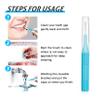 RAZOKO Interdental Brush, Toothpick Flossing Head,Easy Use Tooth Cleaning Tool (88Count)(2mm/2.3mm/2.5mm/3mm) view 3