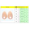 WRATX 1 Pair Drop-shaped Silicone Prosthetic Breast Fake Boobs Disguised Prosthetic Breast Simulation Liquid Silicone Fake Breast Technique Realistic B-1200g view 2
