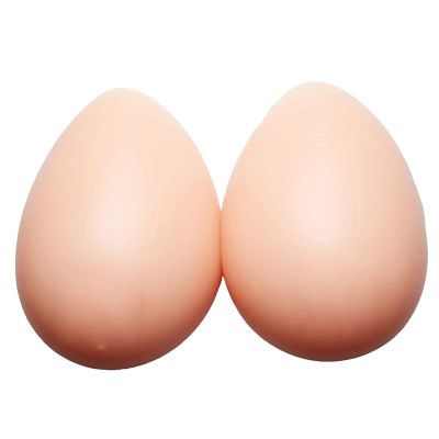 WRATX 1 Pair Drop-shaped Fake Breast Fake Boobs Silicone Prosthetic Breast Disguised Prosthetic Breast Inserts Technique Realistic Confidence Builder B-300g